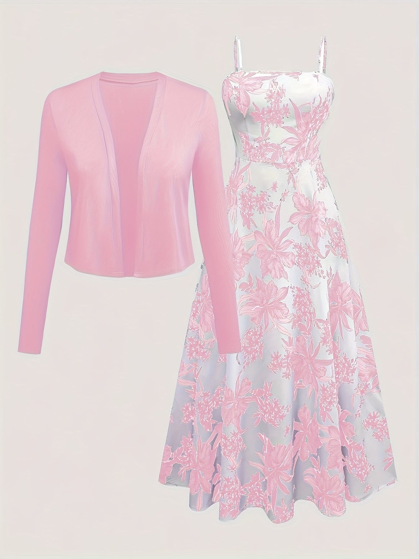 Women Dresses - Stylish Two-Piece Floral Set | Salman Store