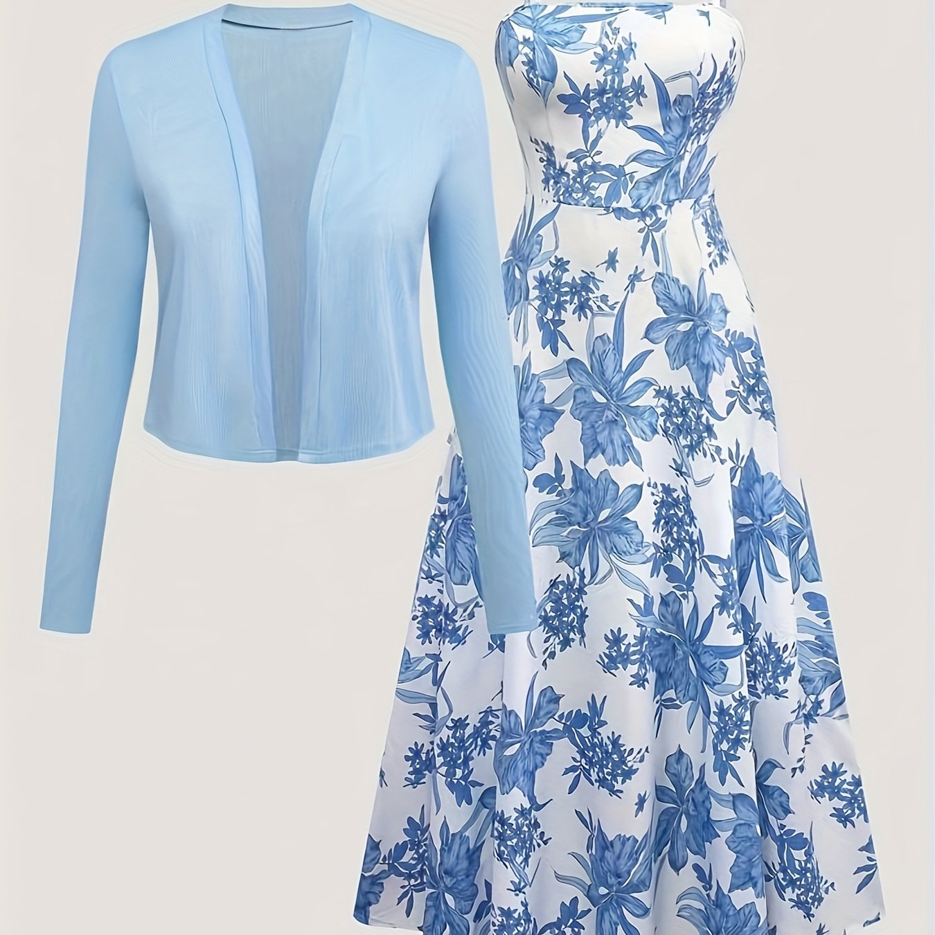 Women Dresses - Stylish Two-Piece Floral Set | Salman Store