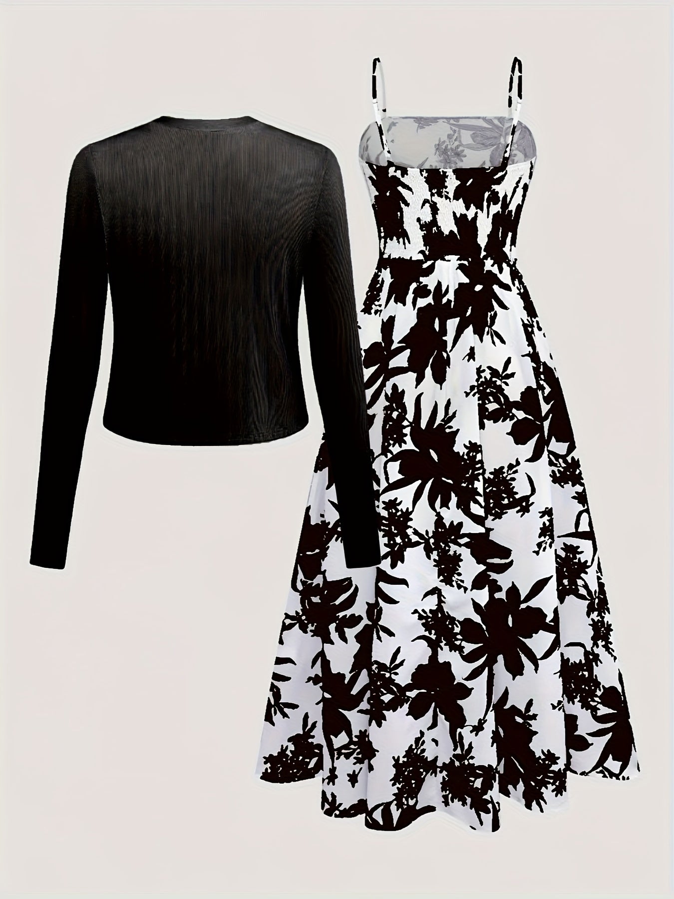 Women Dresses - Stylish Two-Piece Floral Set | Salman Store