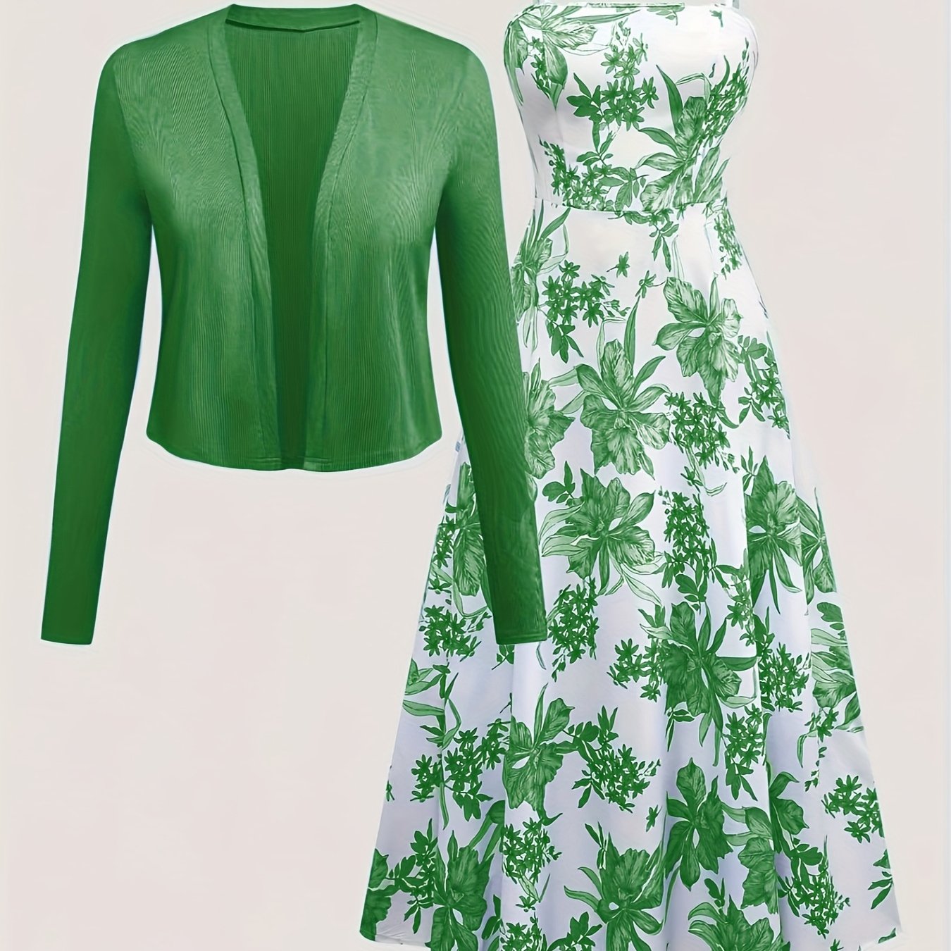 Women Dresses - Stylish Two-Piece Floral Set | Salman Store