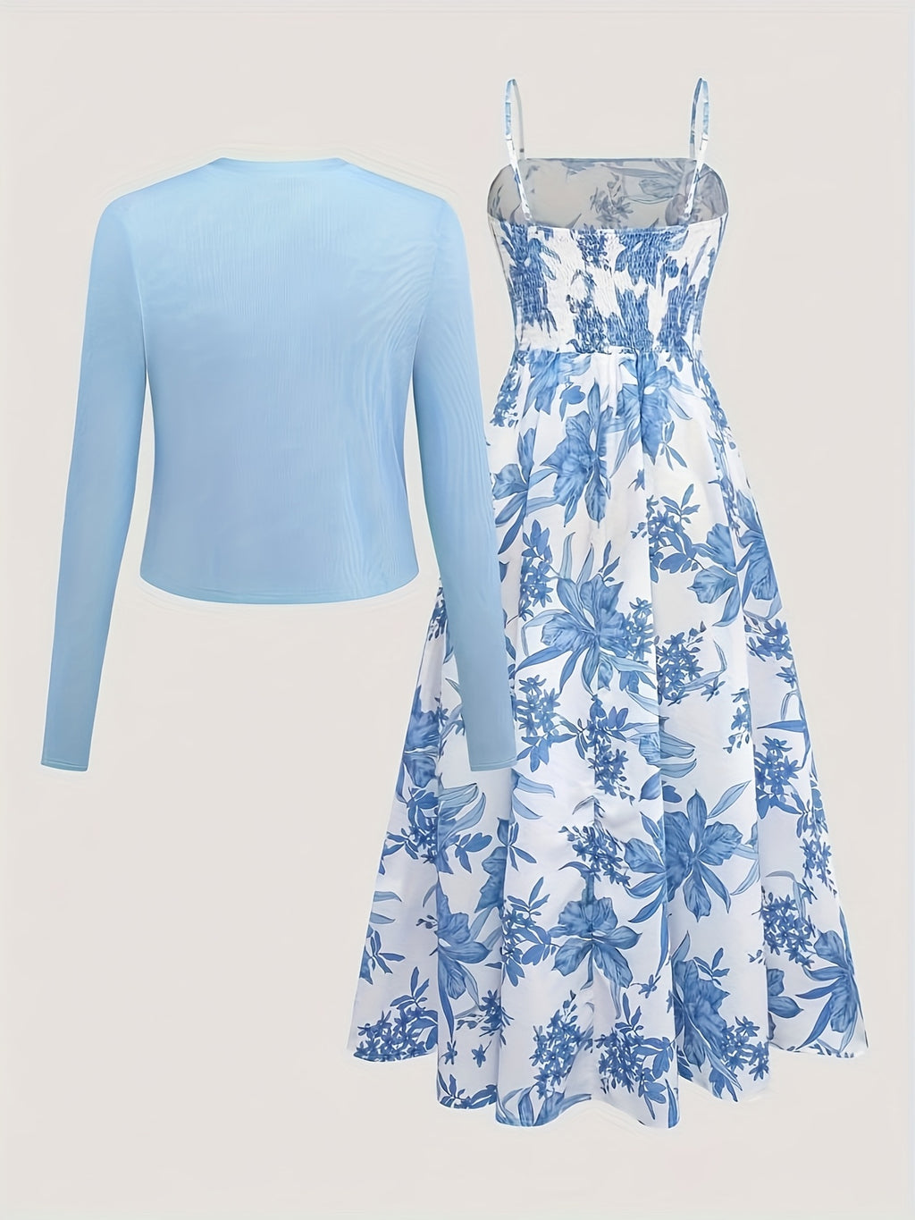 Women Dresses - Stylish Two-Piece Floral Set | Salman Store