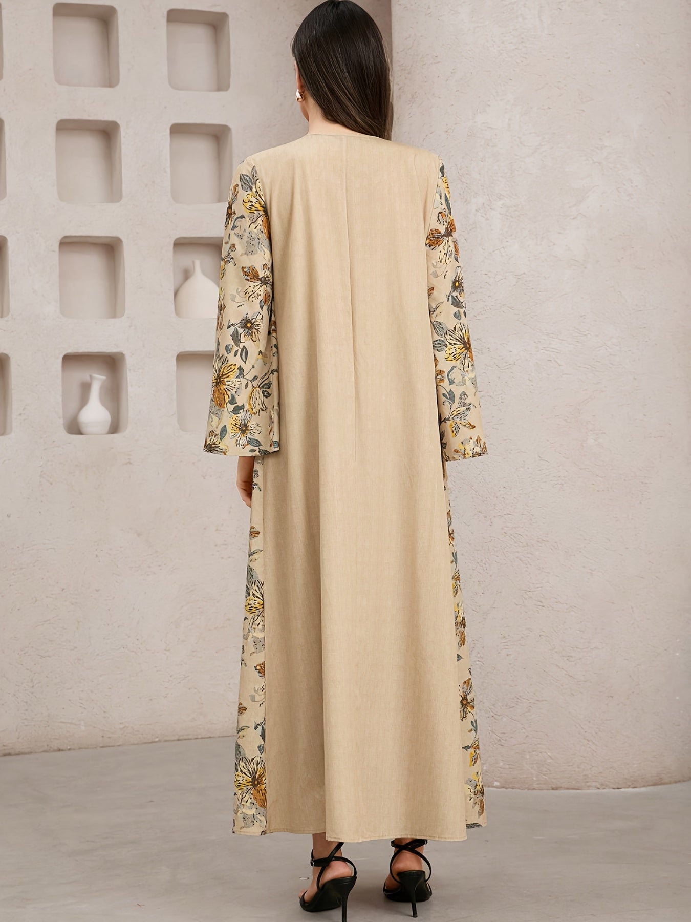 Women Dresses: Vintage Floral Tunic Dress | Salman Store