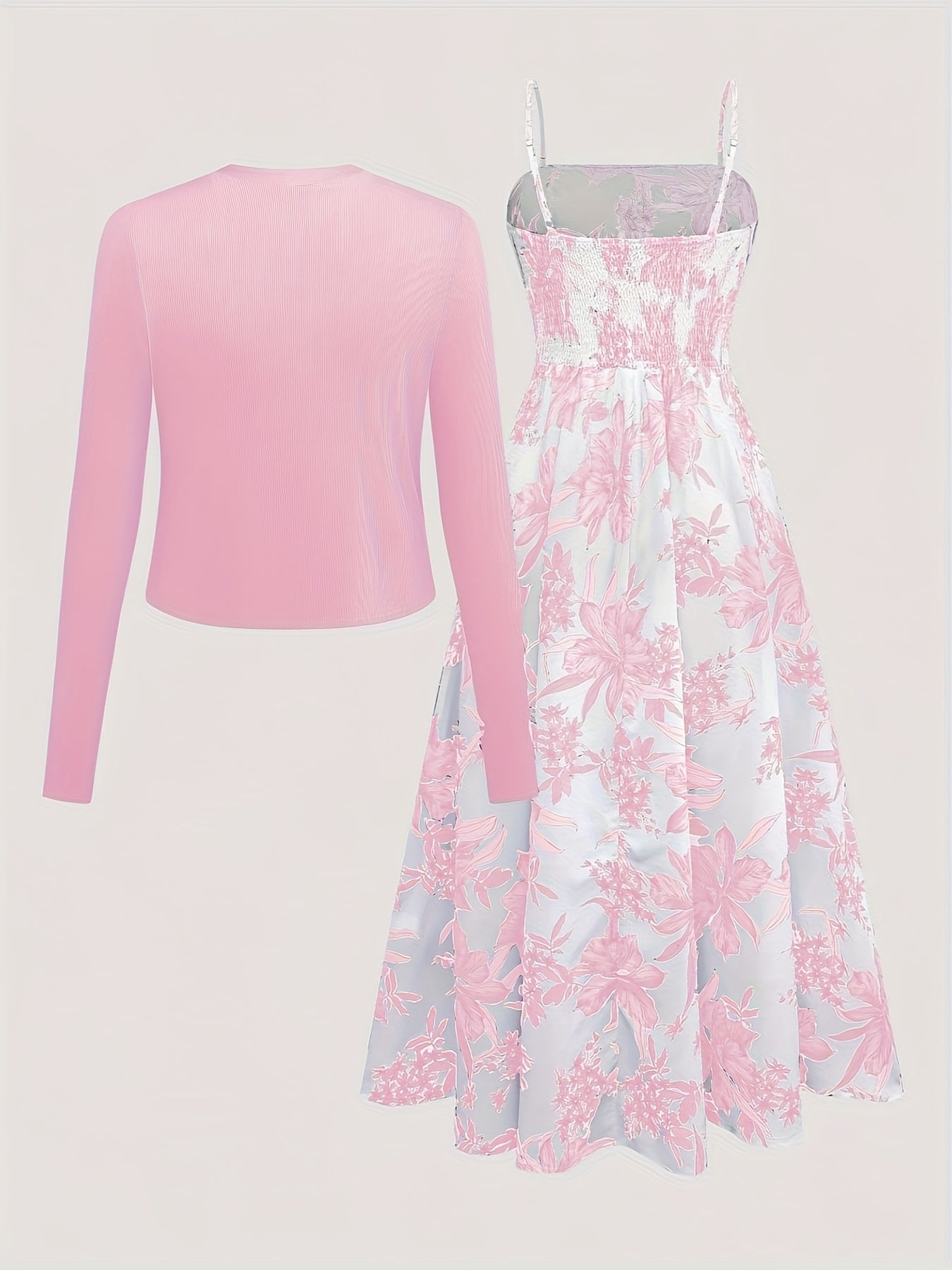 Women Dresses - Stylish Two-Piece Floral Set | Salman Store