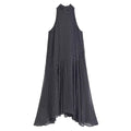 Women Dresses: KONDALA Halter Dot Beach Dress - Salman Store