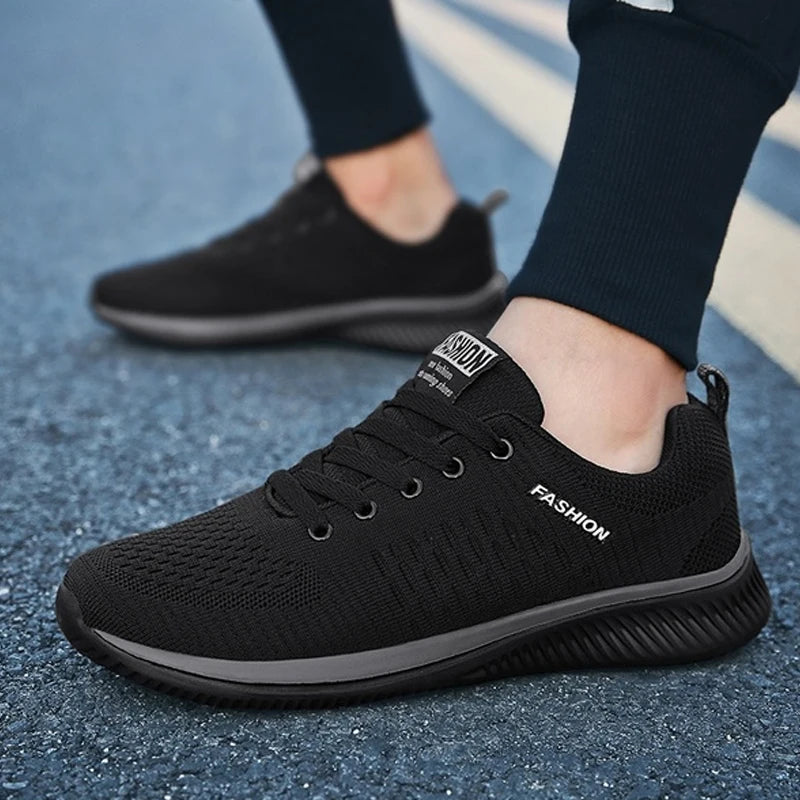 Summer Breathable Men's Casual Shoes Mesh Breathable Man Casual Shoes Fashion Moccasins Lightweight Men Sneakers Hot Sale 35-47
