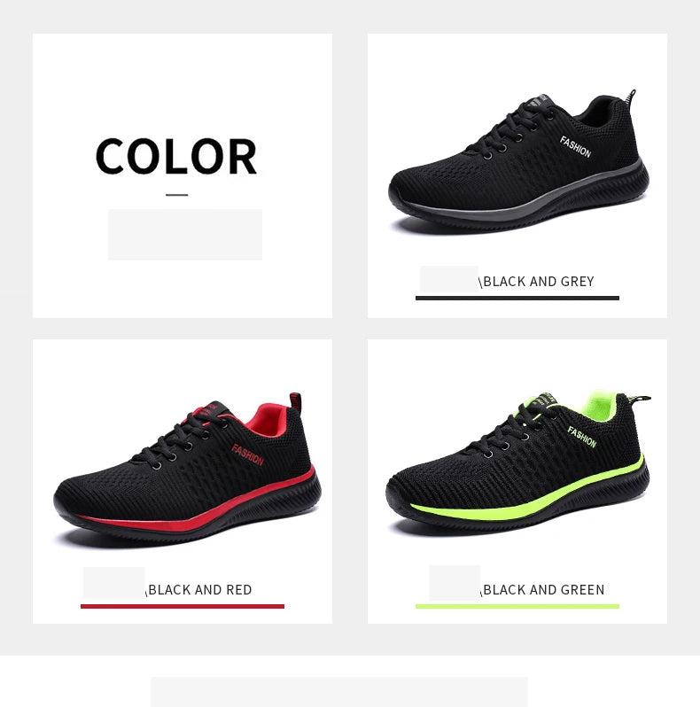Summer Breathable Men's Casual Shoes Mesh Breathable Man Casual Shoes Fashion Moccasins Lightweight Men Sneakers Hot Sale 35-47