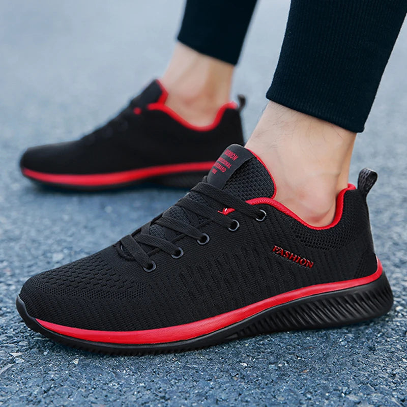 Summer Breathable Men's Casual Shoes Mesh Breathable Man Casual Shoes Fashion Moccasins Lightweight Men Sneakers Hot Sale 35-47