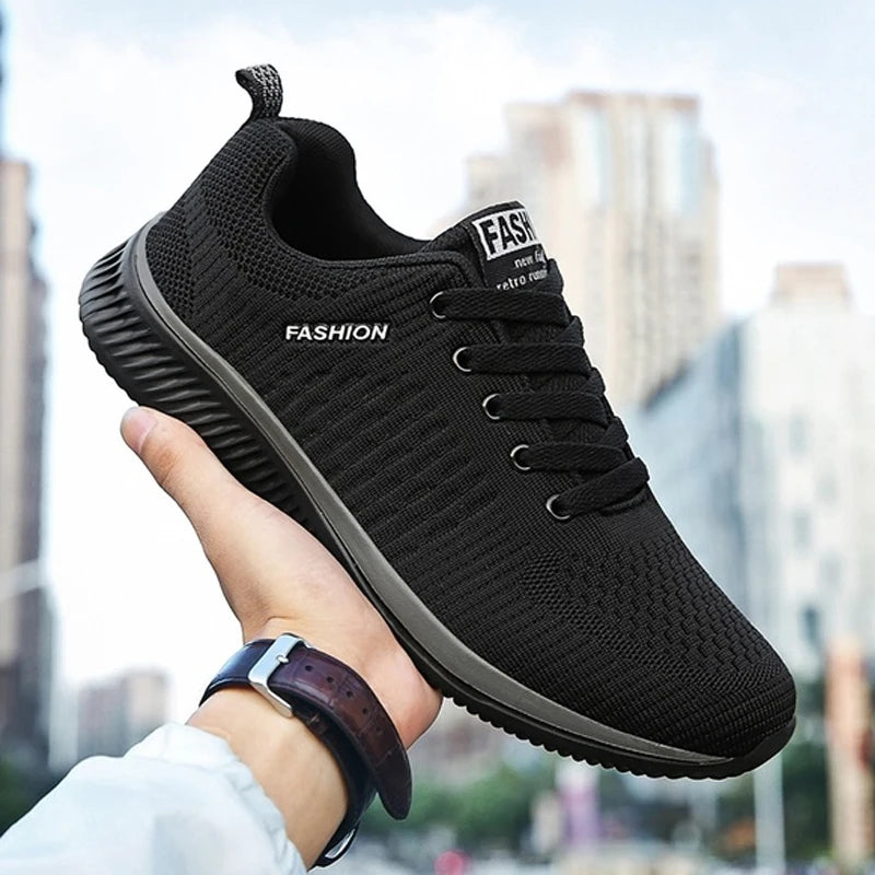 Summer Breathable Men's Casual Shoes Mesh Breathable Man Casual Shoes Fashion Moccasins Lightweight Men Sneakers Hot Sale 35-47