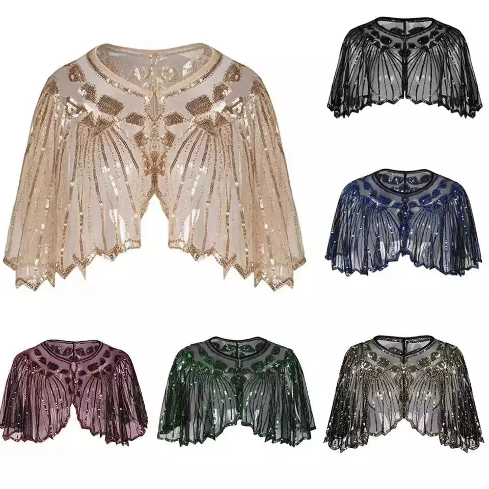 Women Dresses: Vintage 1920s Flapper Shawl – Salman Store
