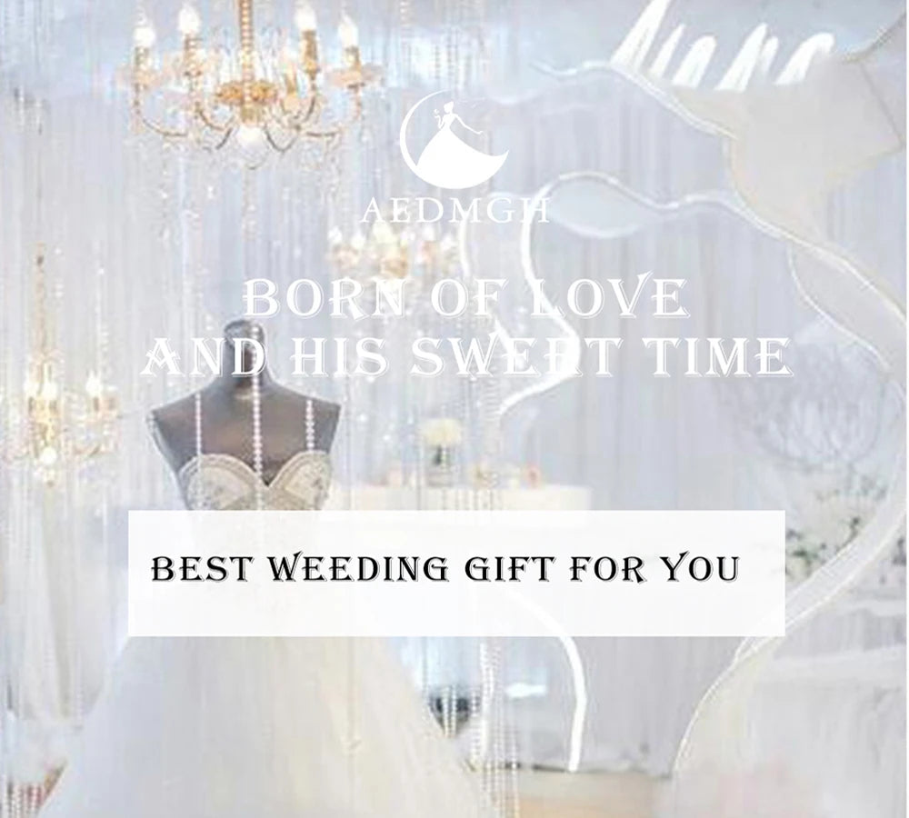 A-Line Elegant Wedding Dress - Boat Neck Long Sleeve Lace Applique Bridal Gown - JStorehub 
