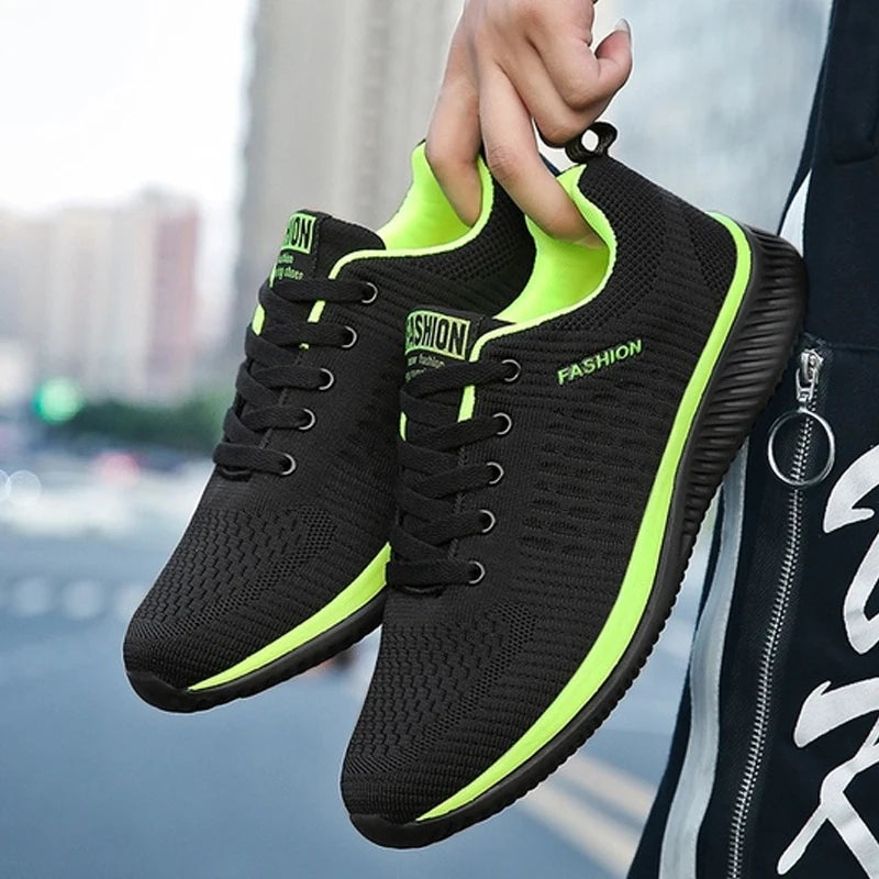 Summer Breathable Men's Casual Shoes Mesh Breathable Man Casual Shoes Fashion Moccasins Lightweight Men Sneakers Hot Sale 35-47