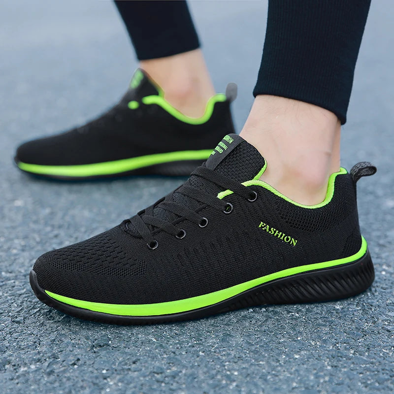 Summer Breathable Men's Casual Shoes Mesh Breathable Man Casual Shoes Fashion Moccasins Lightweight Men Sneakers Hot Sale 35-47