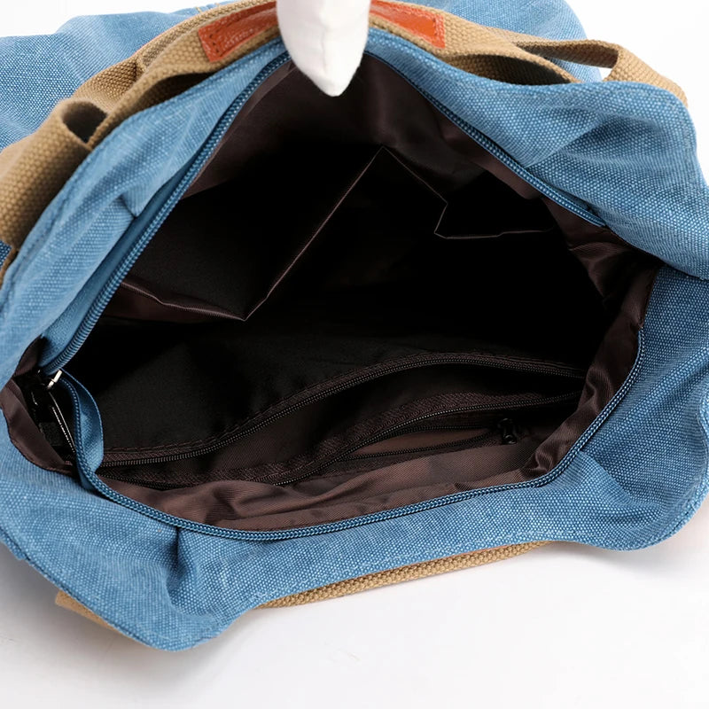 Canvas Hobos Bag Women Handbags Female Designe - SalmanStore 