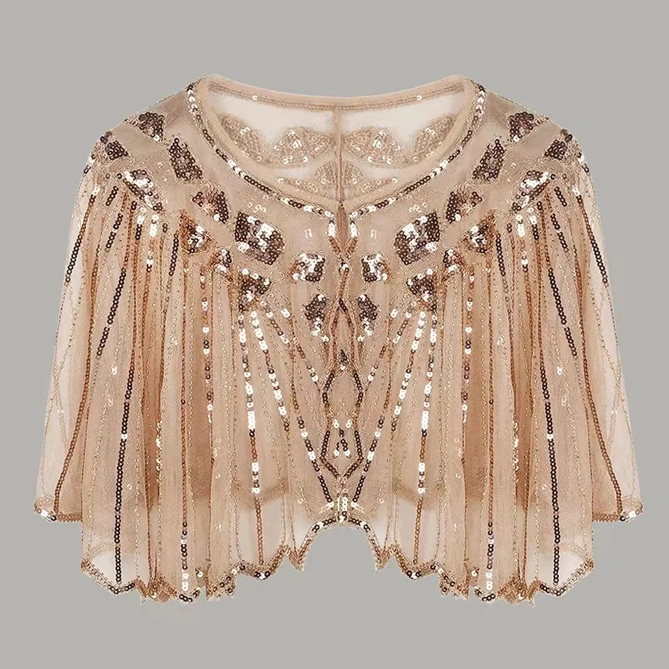 Women Dresses: Vintage 1920s Flapper Shawl – Salman Store