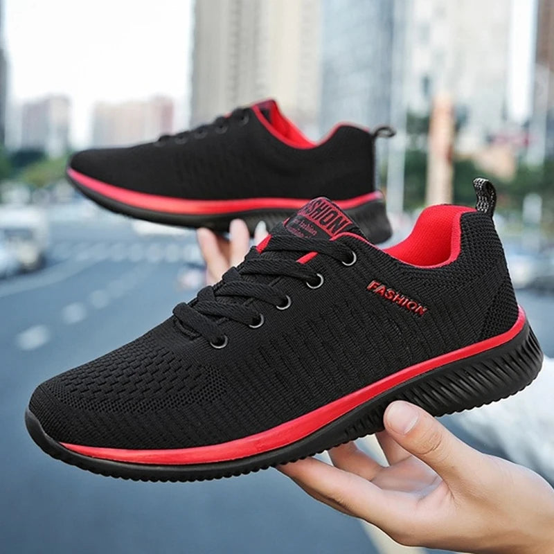 Summer Breathable Men's Casual Shoes Mesh Breathable Man Casual Shoes Fashion Moccasins Lightweight Men Sneakers Hot Sale 35-47