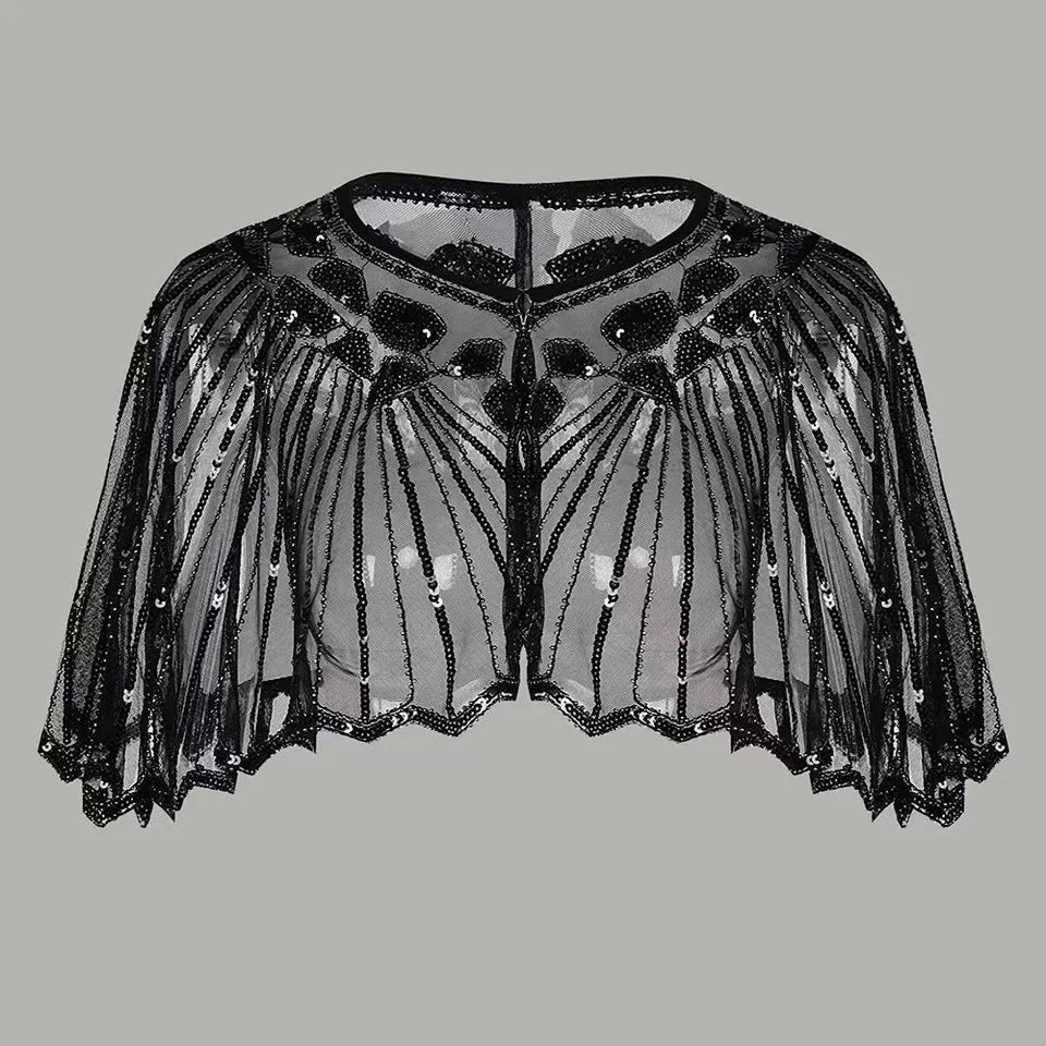 Women Dresses: Vintage 1920s Flapper Shawl – Salman Store