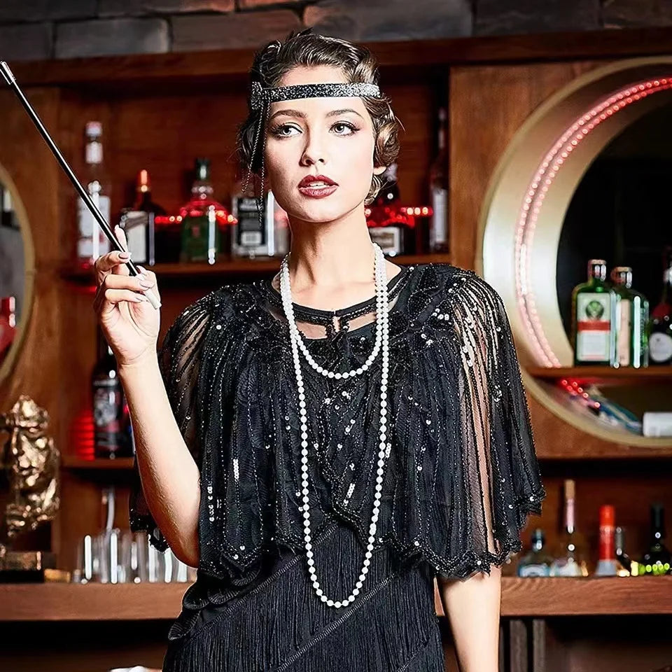 Women Dresses: Vintage 1920s Flapper Shawl – Salman Store