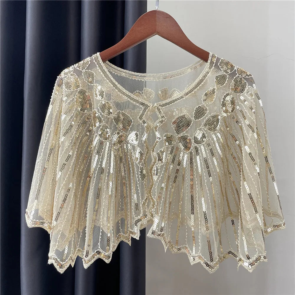 Women Dresses: Vintage 1920s Flapper Shawl – Salman Store
