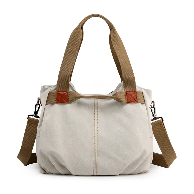 Canvas Hobo Bag for Women - Fashionable Designer Shoulder Handbag
