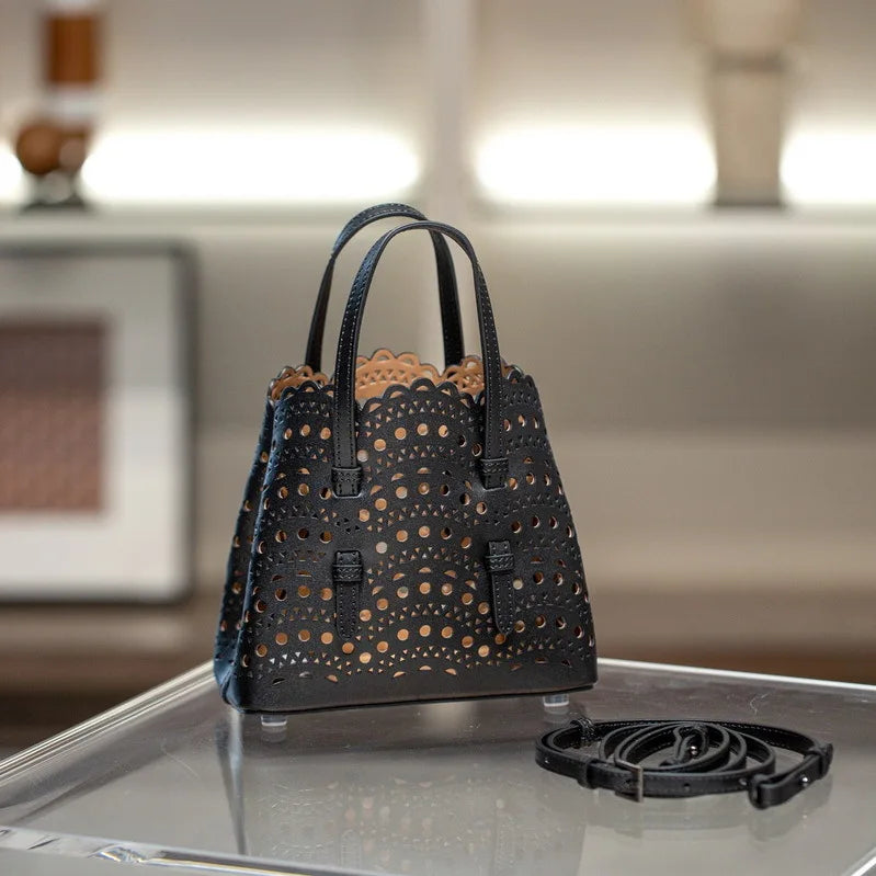 Beige Small Tote Shoulder Bag for Women - Handheld Travel Daily Bag
