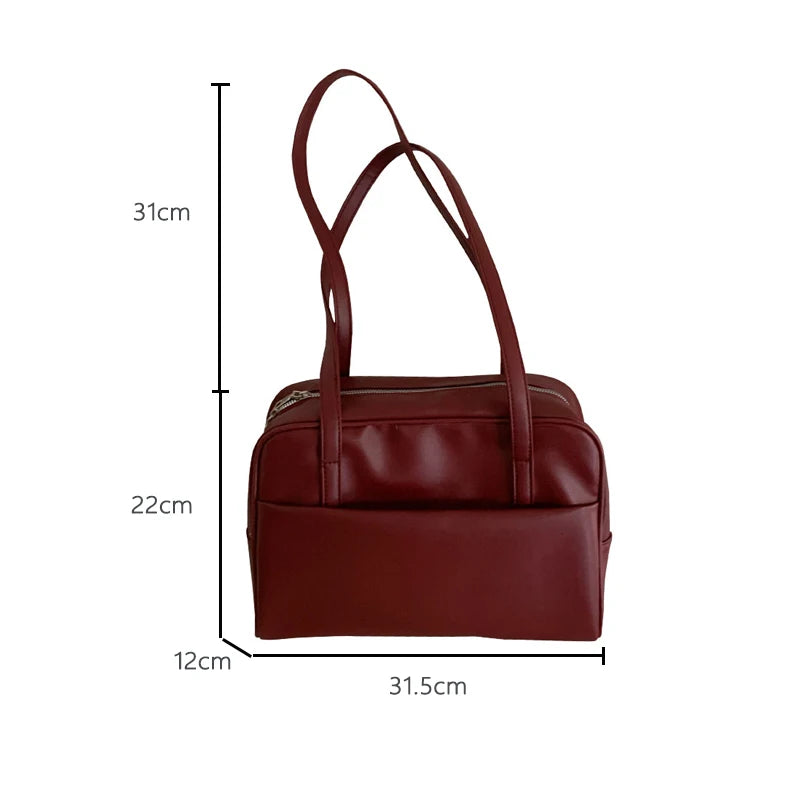 Korean Style Large Capacity Single Shoulder Bag for Women - JStorehub 
