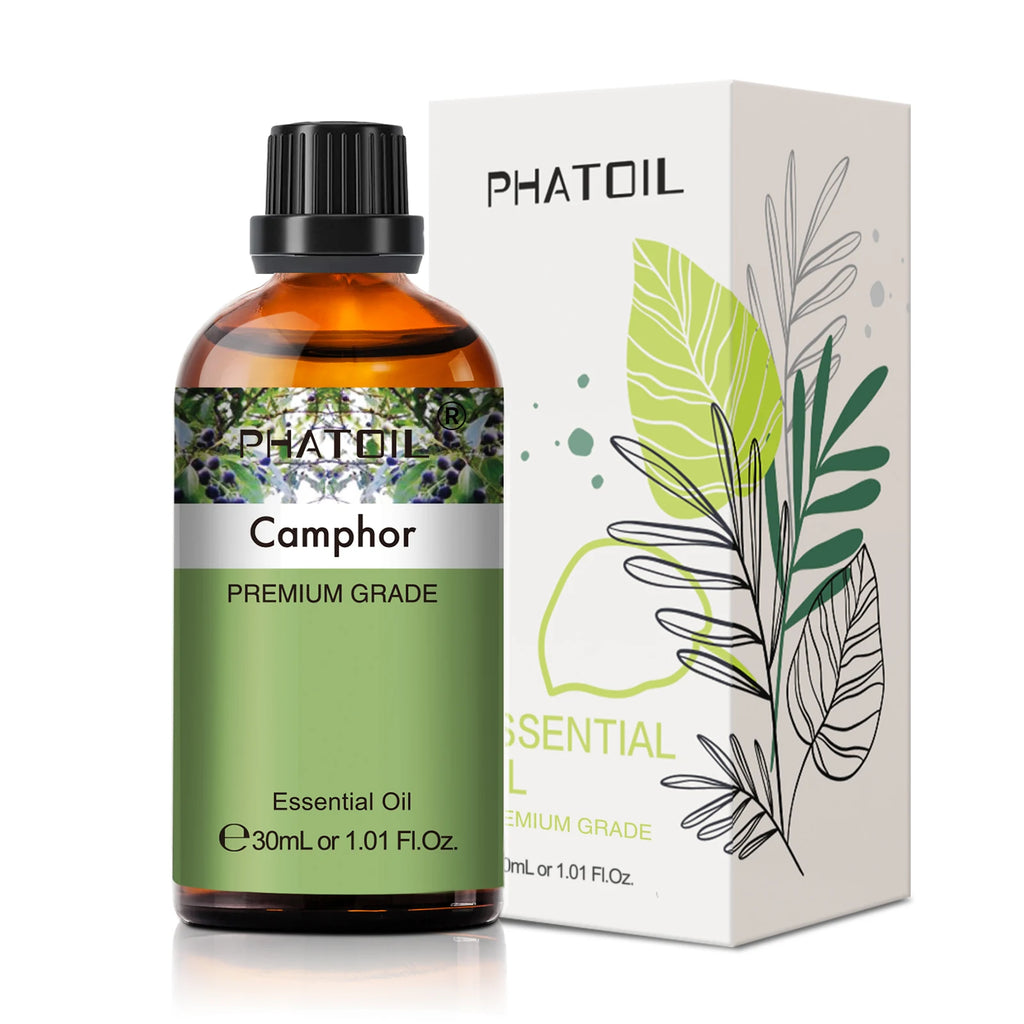 Phatoil 30ml Aromatherapy Essential Oil Set - Lavender Eucalyptus Vanilla Orange