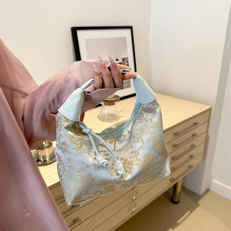 Chinese Style Fine Embroidery Shoulder Bag 2025 - Fashion Crossbody Tote Handbag for Women - JStorehub 