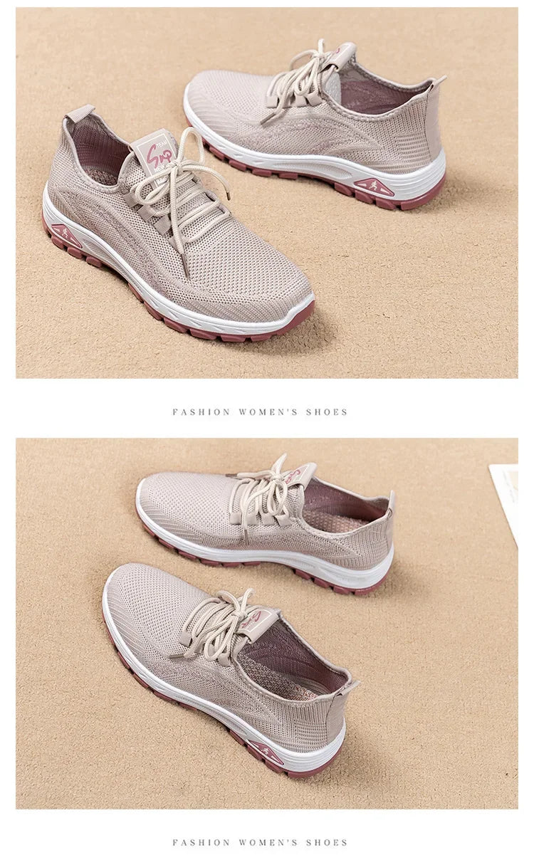Black Beijing Cloth Casual Work Shoes for Women - Comfortable Slip-On Flats
