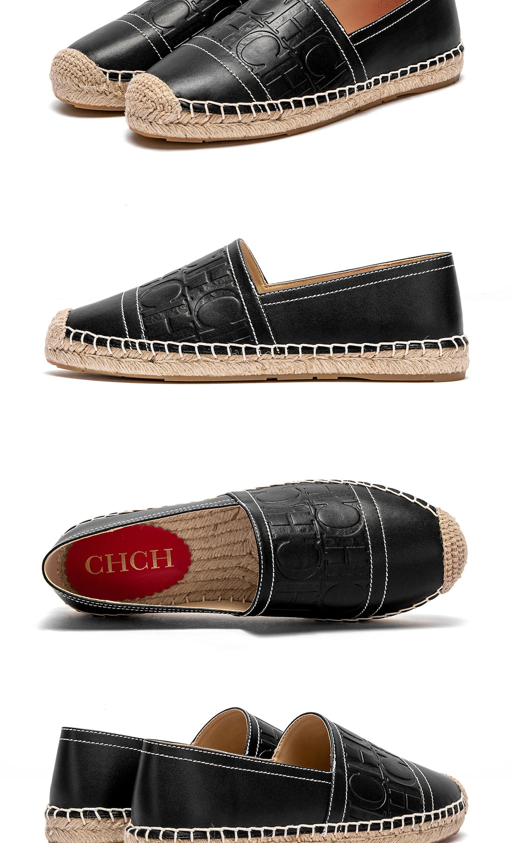 Women's Beach Shoes 2025 - Anti-Slip Handmade Hemp Bottom Flat Casual Shoes - JStorehub 