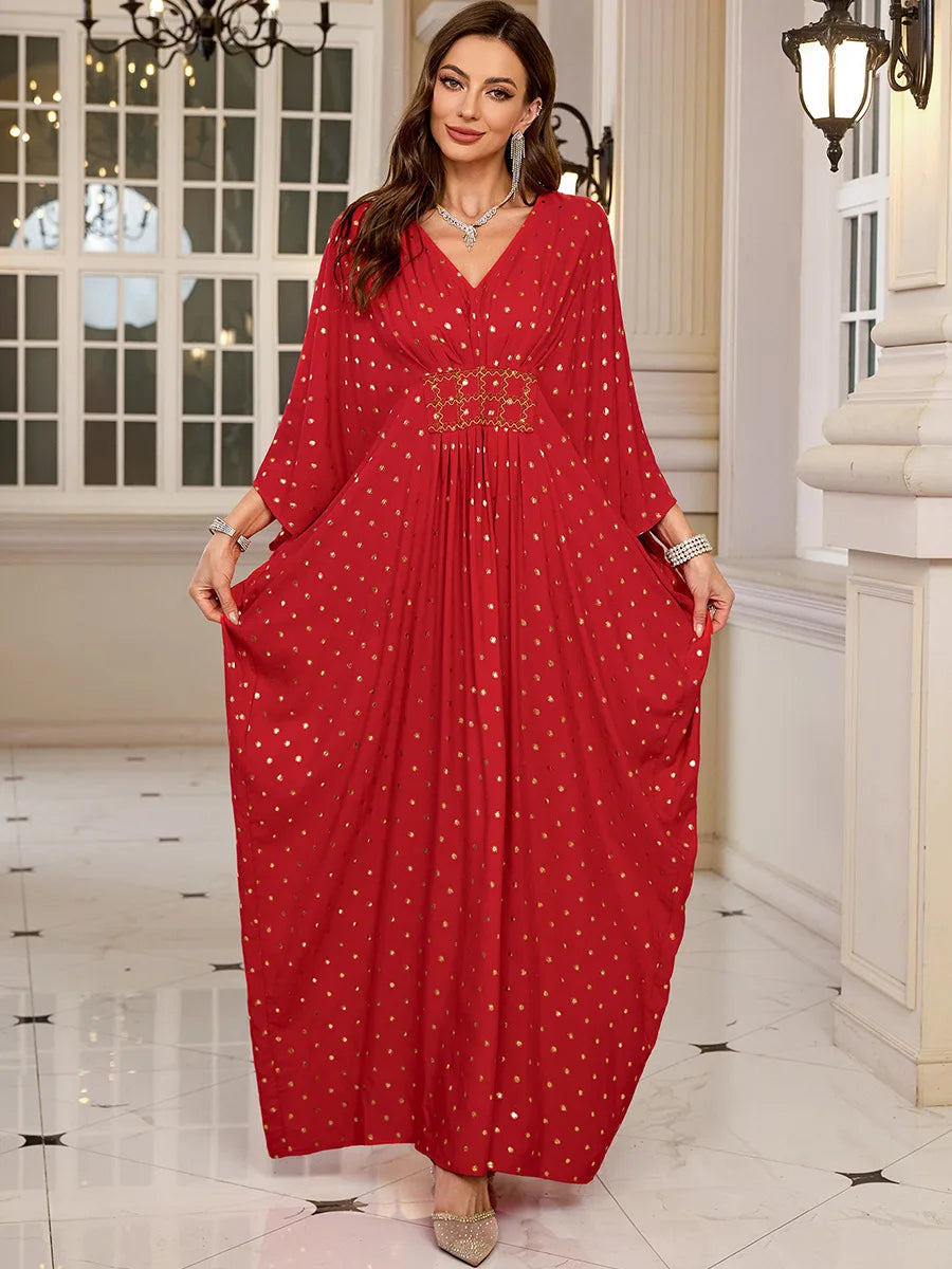 Women Embroidered Long Caftans Plus Size Kaftan Dresses Beach Bathing Suit Cover up moomoo Dress Moroccan Robe