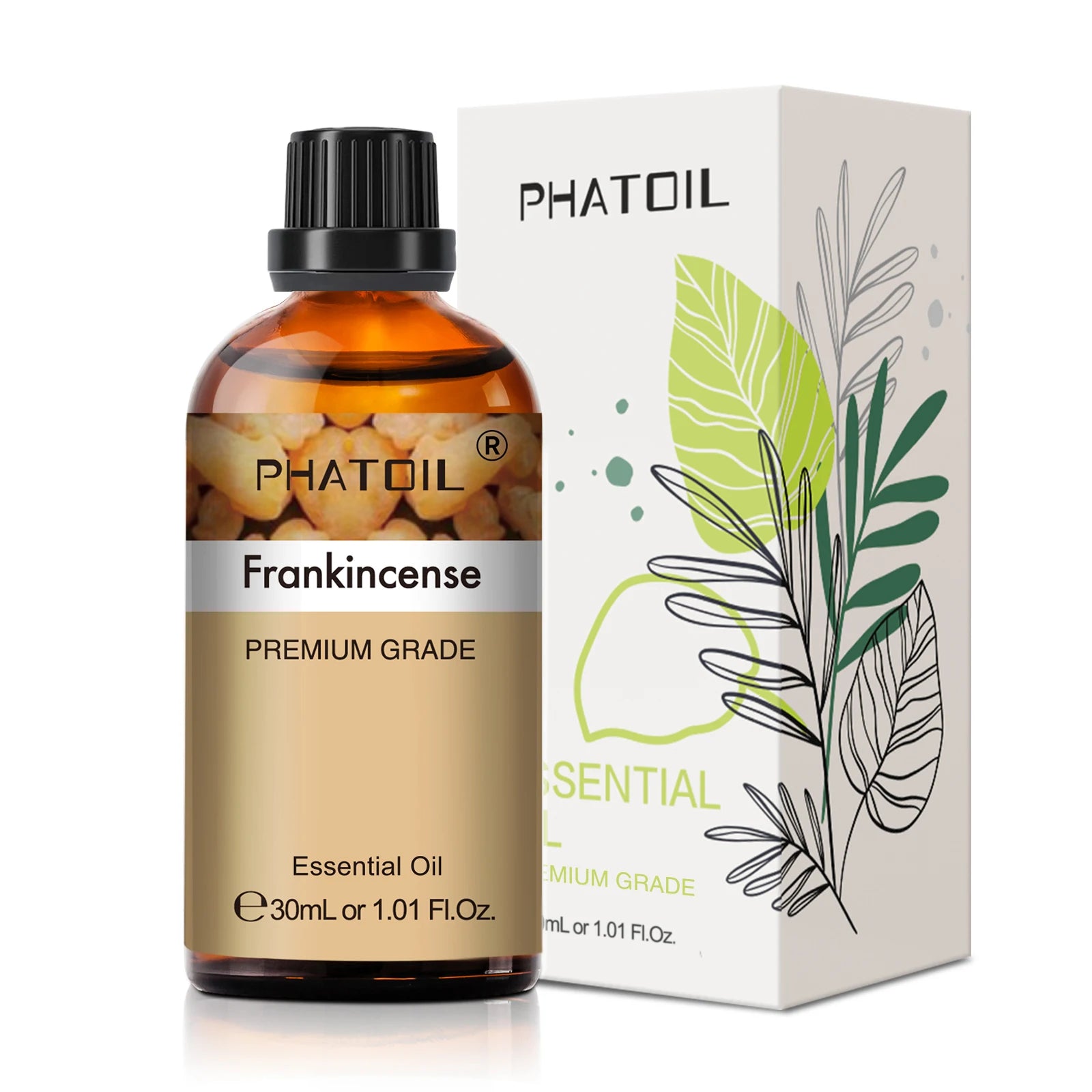 Phatoil 30ml Aromatherapy Essential Oil Set - Lavender Eucalyptus Vanilla Orange - JStorehub 
