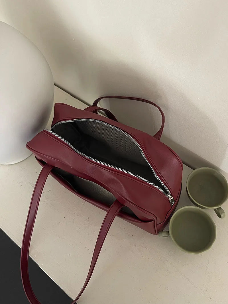 Korean Style Large Capacity Single Shoulder Bag for Women - JStorehub 