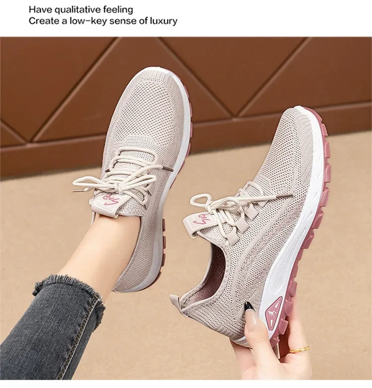 Black Beijing Cloth Casual Work Shoes for Women - Comfortable Slip-On Flats