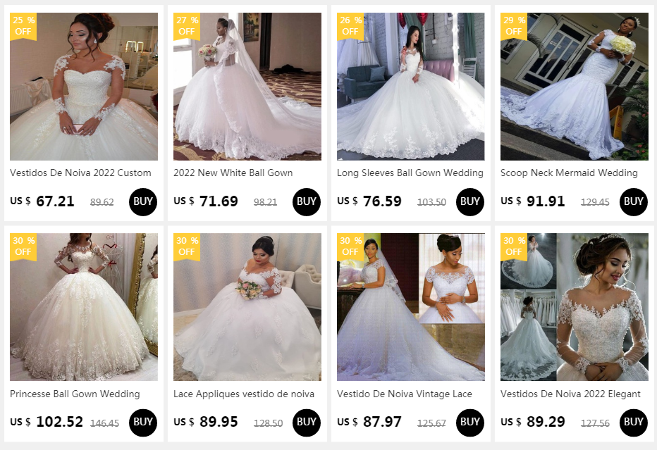 Customized Off-Shoulder Wedding Dress - Lace Applique Glitter Tulle A-Line Bridal Gown - JStorehub 