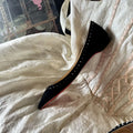 Women's Luxury Leather Flat Shoes - Elegant Comfortable Daily Flats
