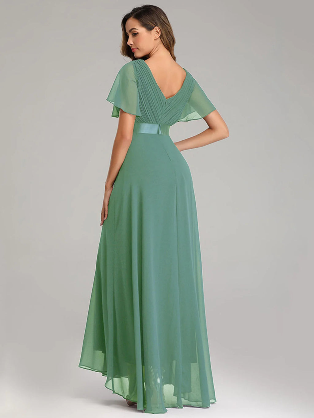 Sexy Pink Chiffon Tulle Maxi Summer Dress - Casual Vintage Long Party Gown