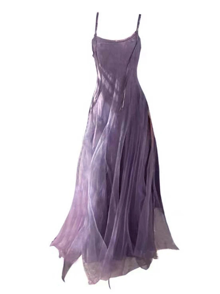 Spring 2026 Plus Size Long Lace A-Line Dress - High Waist Slimming Gown - JStorehub 