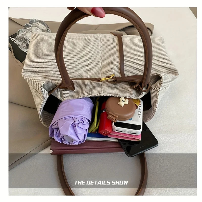 Shoulder Tote Bag for Women Durable Material Travel Commuter - SalmanStore 