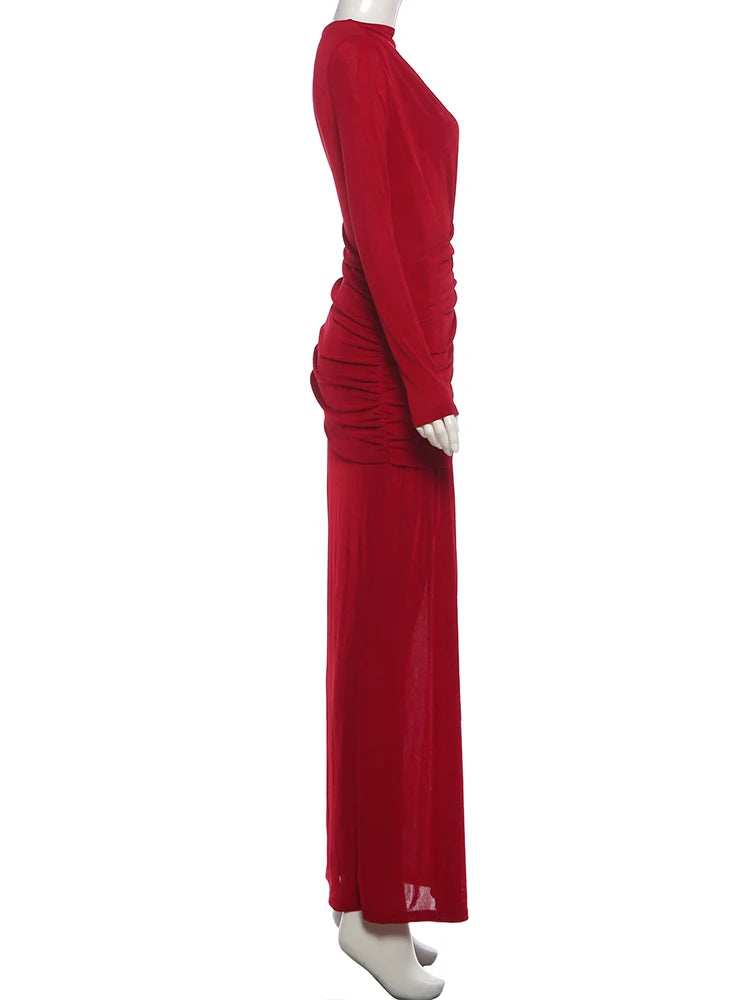 Women Dresses: NIBBER Ankle-Length A-Line Dress | Salman Store