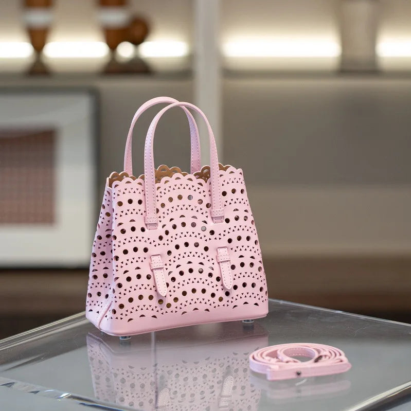 Beige Small Tote Shoulder Bag for Women - Handheld Travel Daily Bag