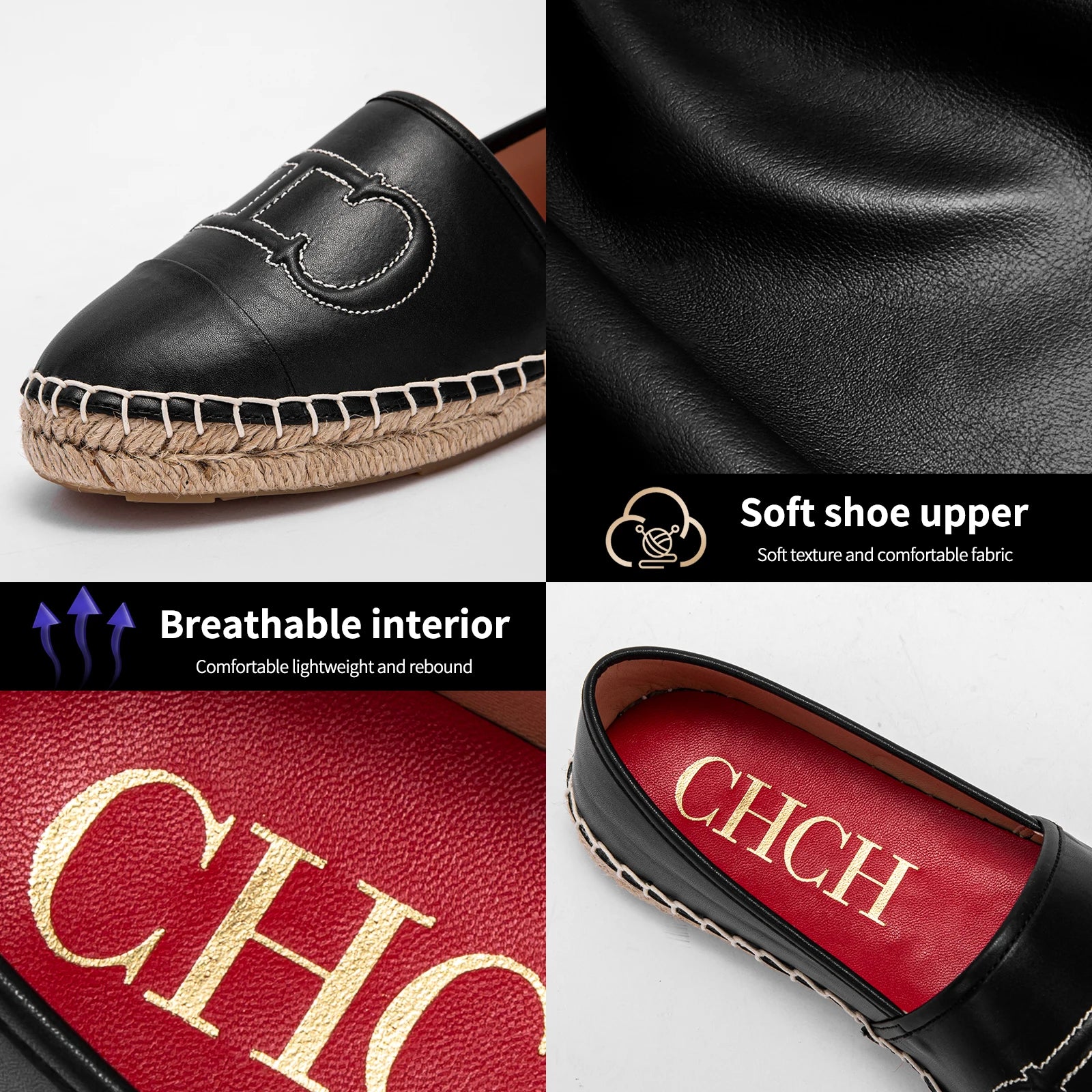 CHCH Women's Lefu Handmade Anti-Slip Outdoor Shoes - Mommy Casual Flats - JStorehub 