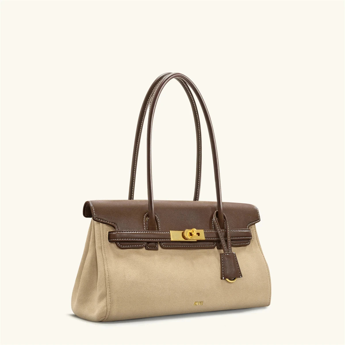 Large Capacity Breadstick Bag Small Design Trendy Lock Buckle - SalmanStore 