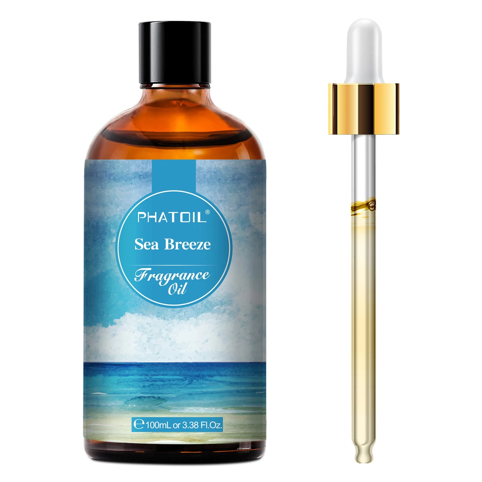 Phatoil 100ml Fragrance Oil with Dropper - White Musk Orange Blossom