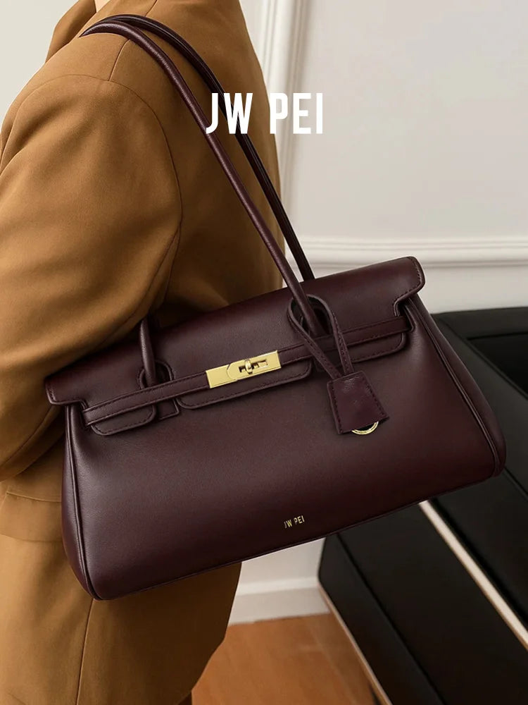 Large Capacity Breadstick Bag Small Design Trendy Lock Buckle - SalmanStore 