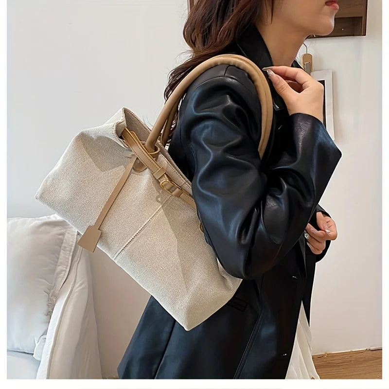 Shoulder Tote Bag for Women Durable Material Travel Commuter - SalmanStore 
