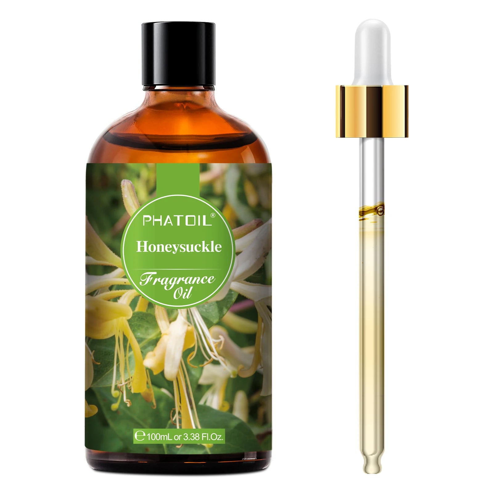 Phatoil 100ml Fragrance Oil with Dropper - White Musk Orange Blossom
