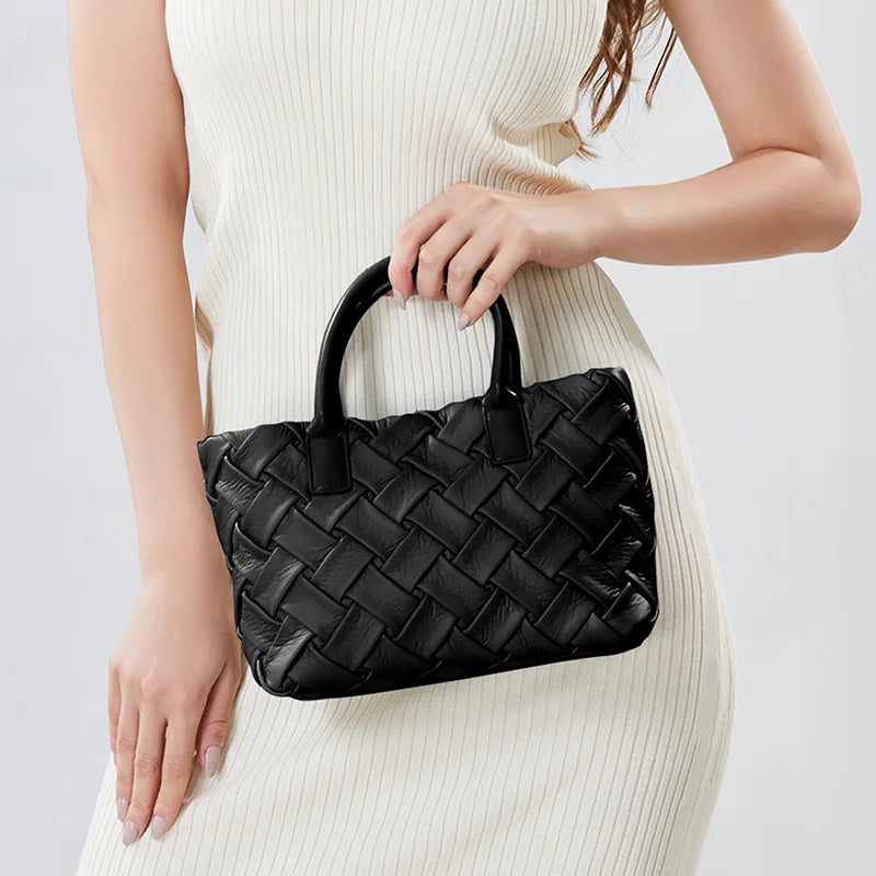 ZR Diary Pleated PU Leather Shoulder Bag for Women - Versatile Commuter Messenger Bag - JStorehub 