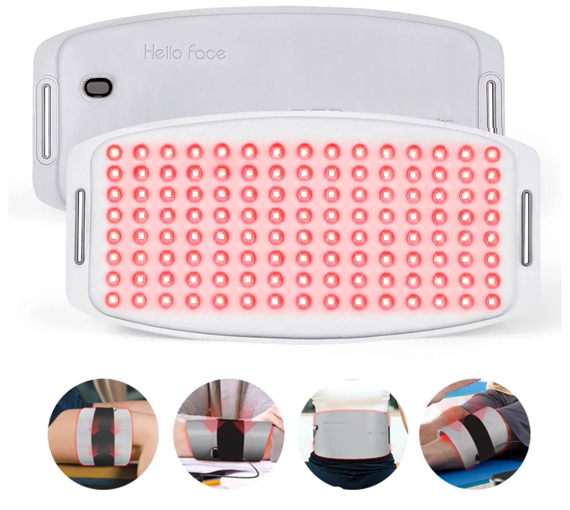 Hello Face M300 4D LED Light Therapy Mask - Anti-Aging & Acne Care - JStorehub 