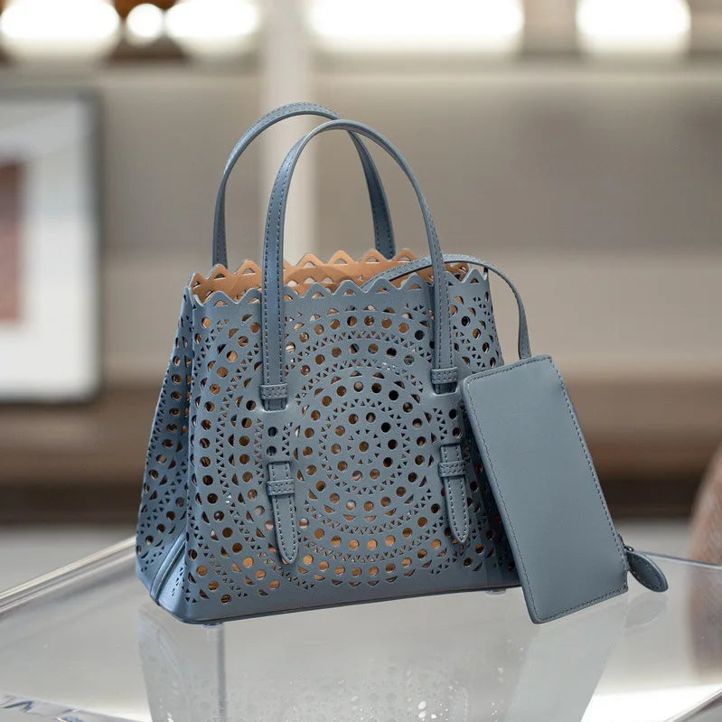 Beige Small Tote Shoulder Bag for Women - Handheld Travel Daily Bag