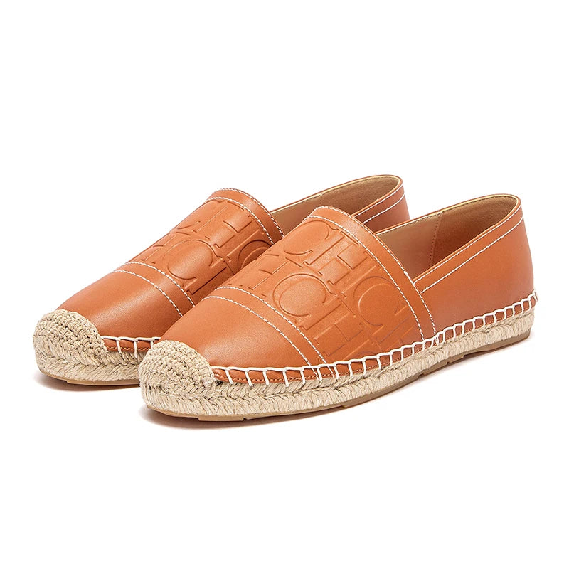 Women's Beach Shoes 2025 - Anti-Slip Handmade Hemp Bottom Flat Casual Shoes - JStorehub 